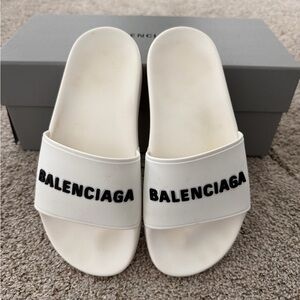 Balenciaga Rubber Pool Slides